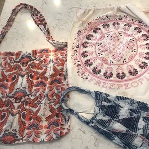 FREE PEOPLE Bags dust covers 3 total